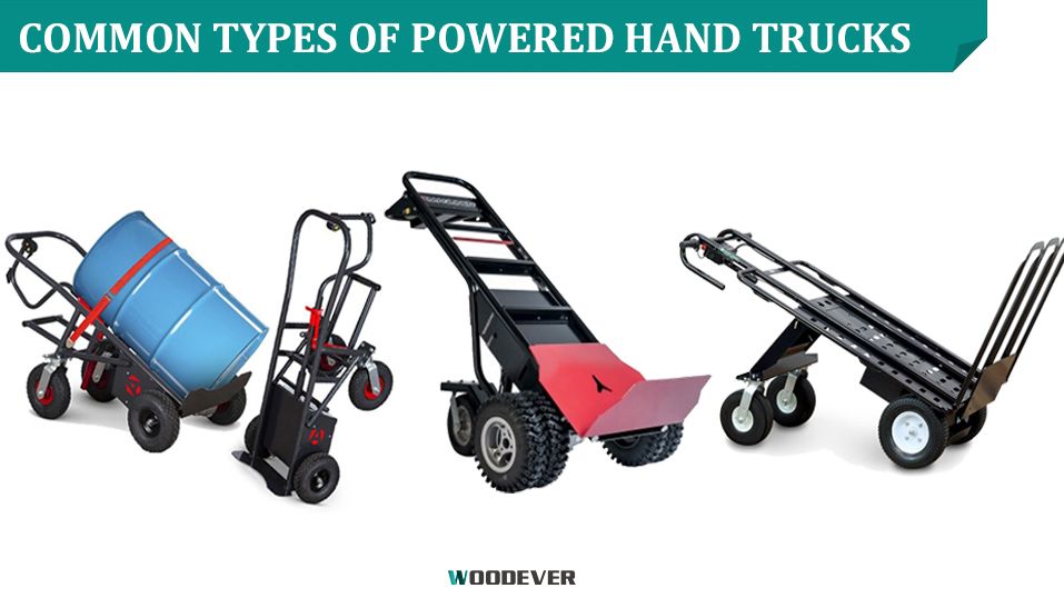 Types of motorized electric hand trucks common in the market