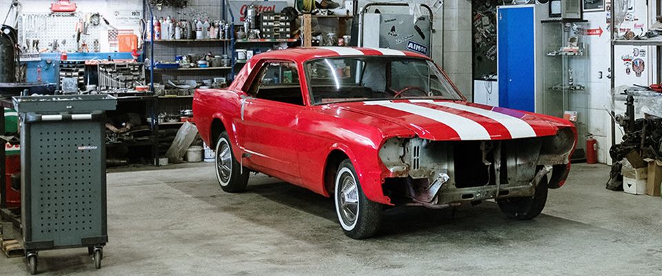 Trolley voor Auto Reparatie en Service